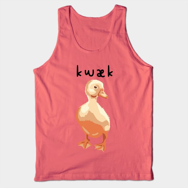 kwæk Tank Top by Slightly Unhinged